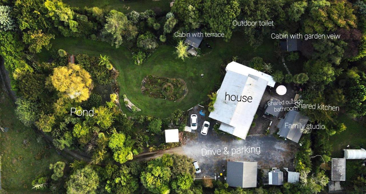 מוטואקה Cabins On Tudor Bed & Breakfast מראה חיצוני תמונה