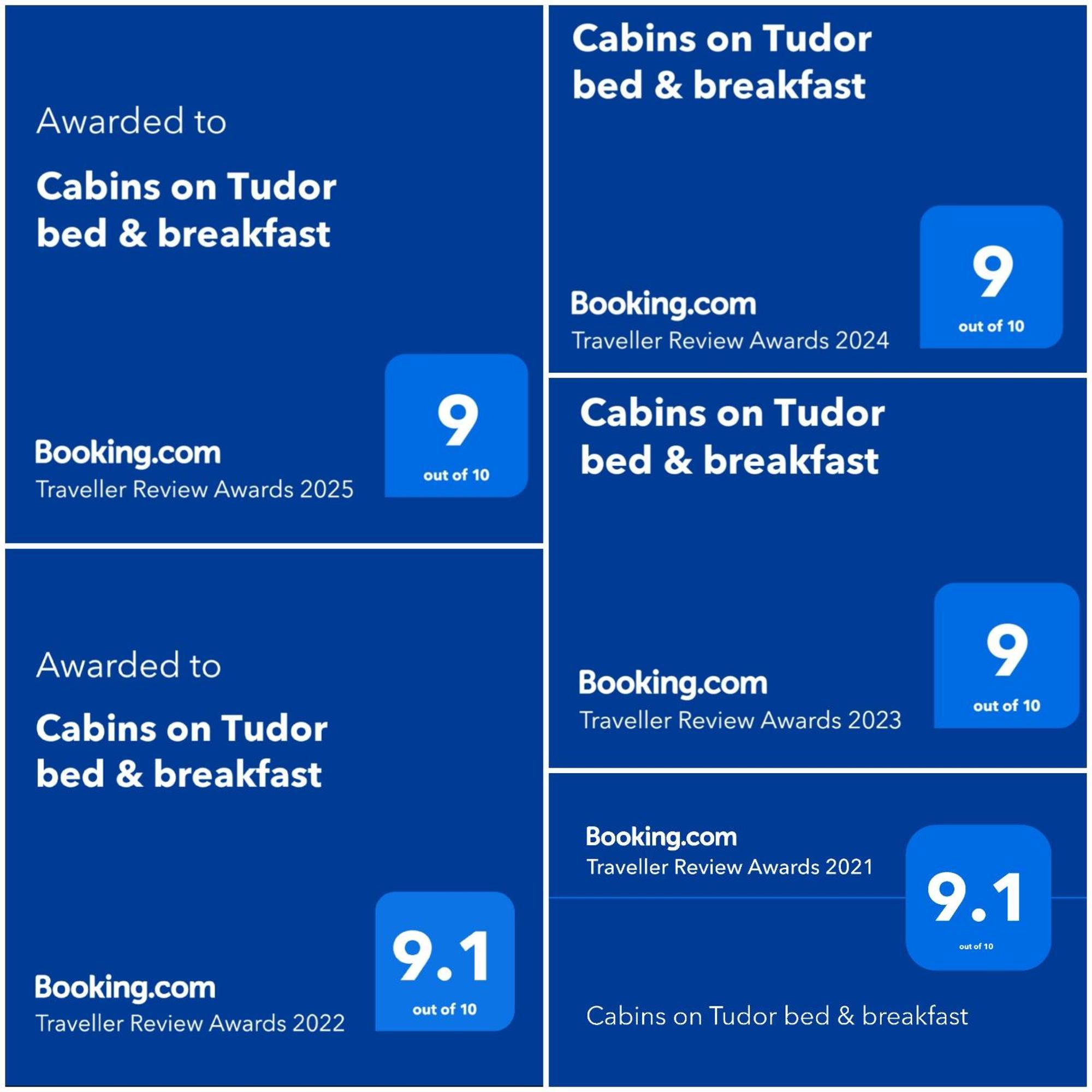 מוטואקה Cabins On Tudor Bed & Breakfast מראה חיצוני תמונה